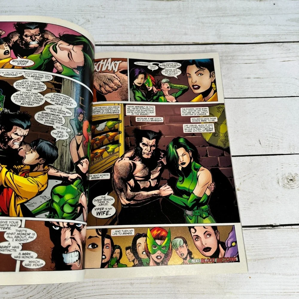 Wolverine Blood Wedding Marvel Comics‎ 2013 First Printing Superheroes Paperback